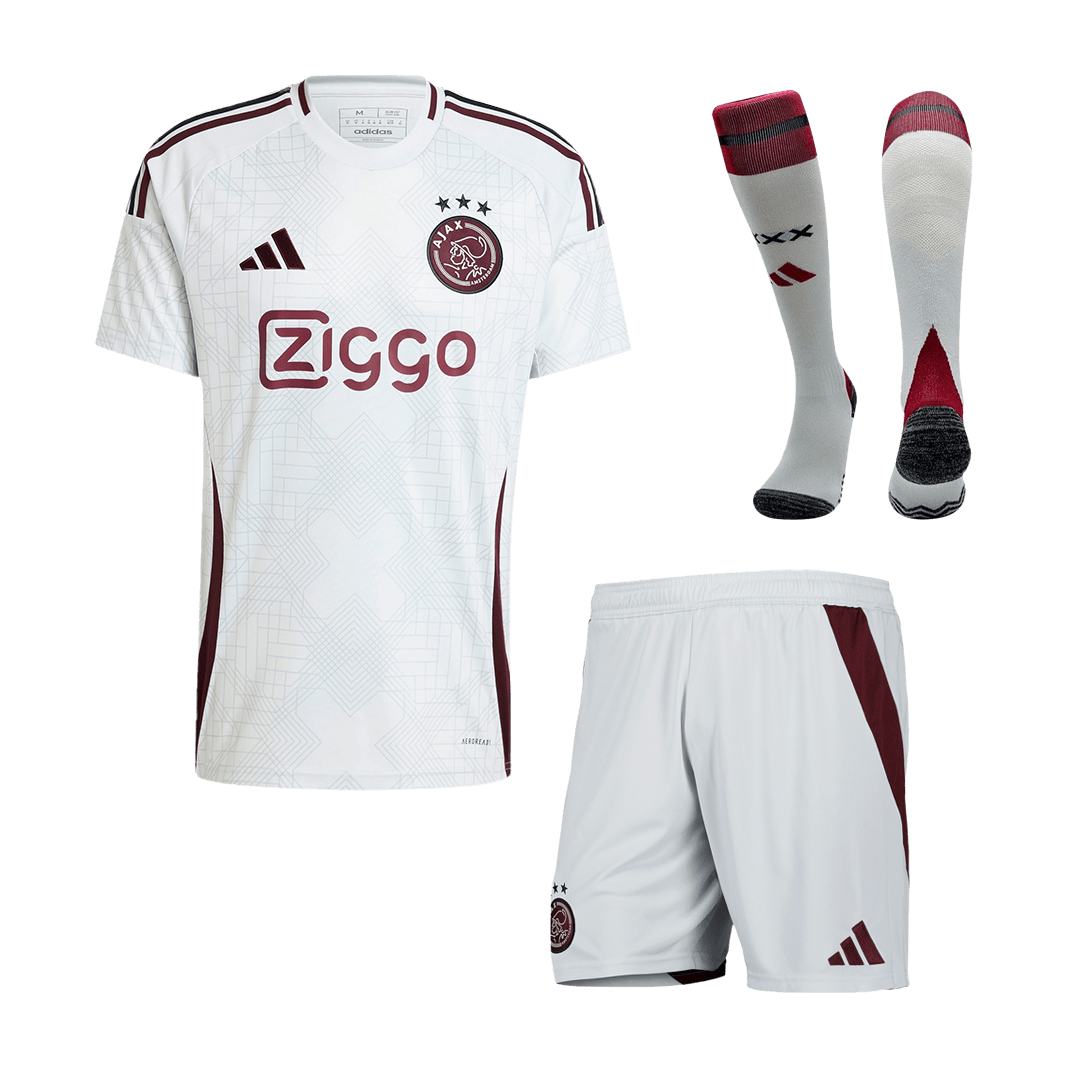 Ajax Third Away Soccer Jersey Kit(Jersey+Shorts+Socks) 2024/25 Top Dresy Shop