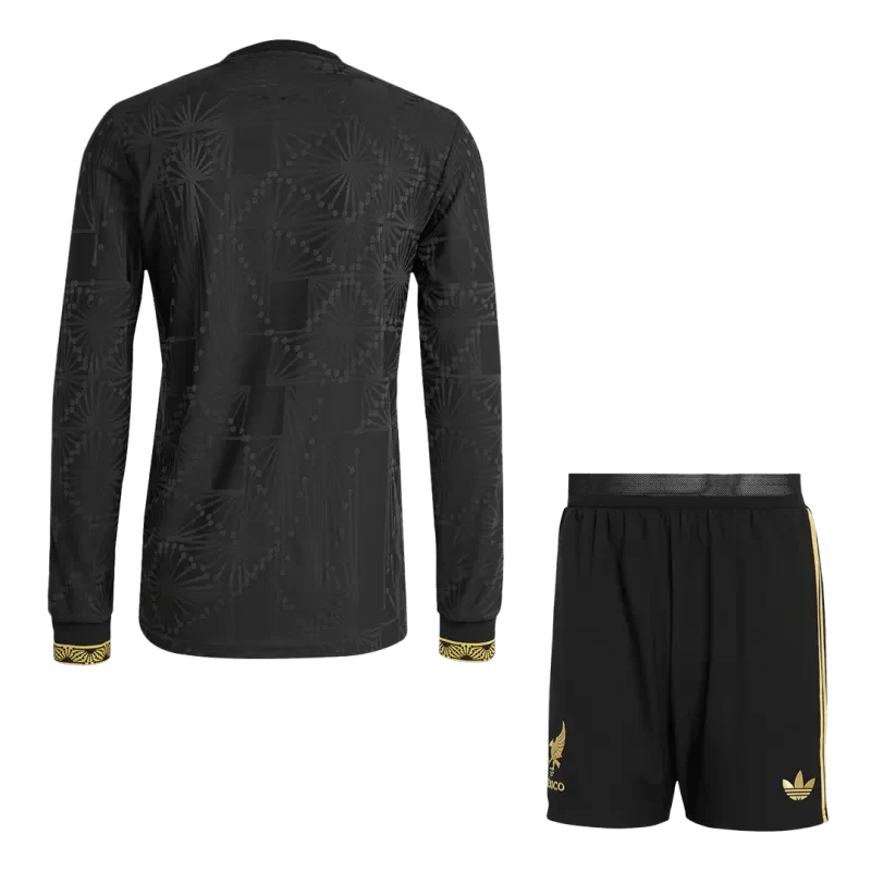 Player Version Mexico Third Away Long Sleeve Jerseys Kit 2025- Gold Cup Go Game Wear
