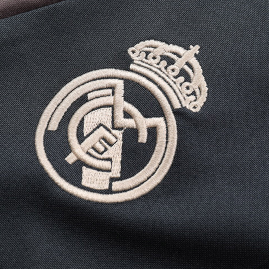Real Madrid Zipper Sweatshirt Kit(Top+Pants) 2024/25 Top Dresy Shop