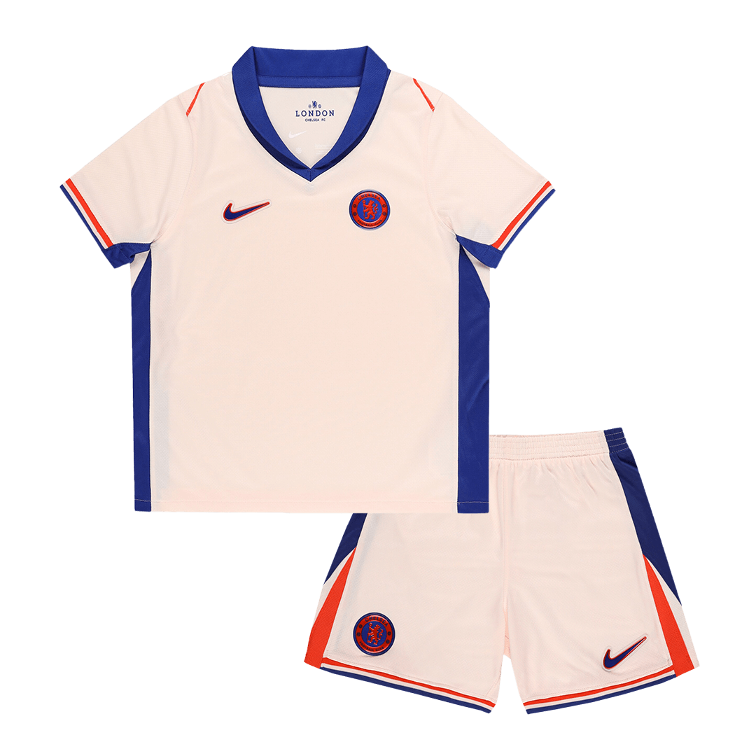 Kid's Chelsea Away Soccer Jersey Kit(Jersey+Shorts) 2024/25 Top Dresy Shop