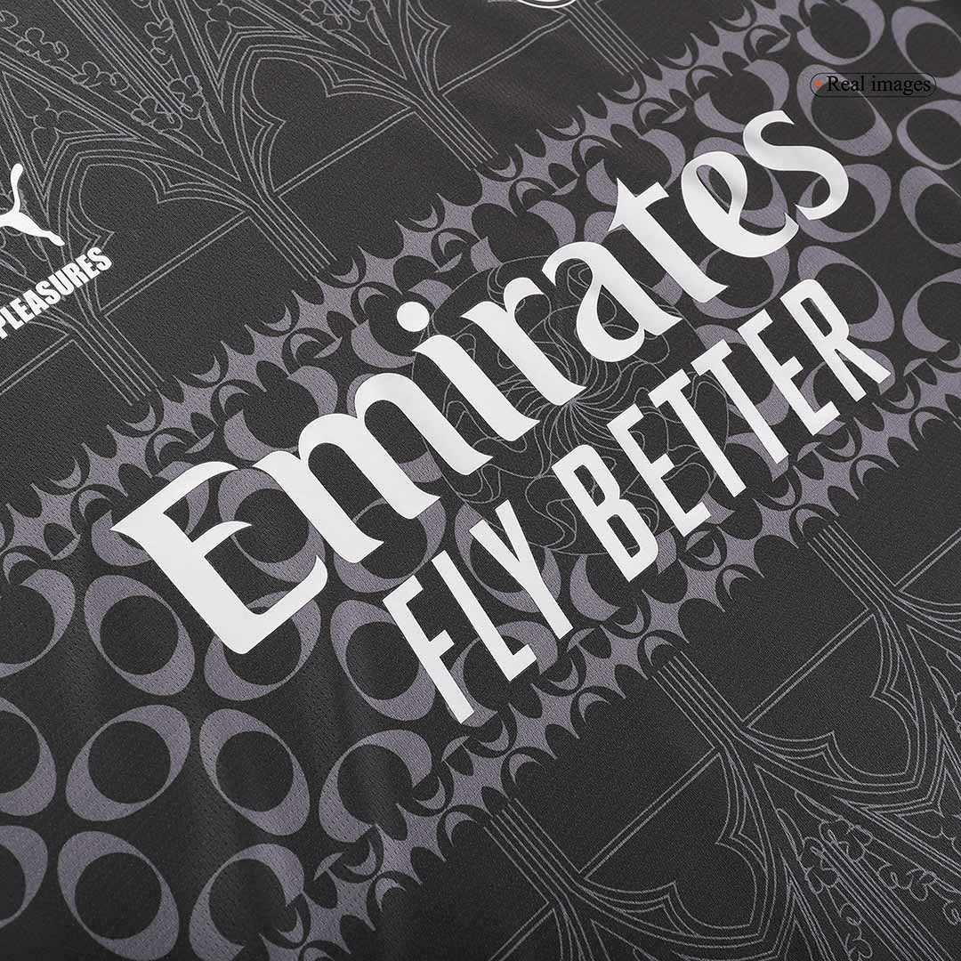 AC Milan X Pleasures Fourth Away Soccer Jersey 2023/24 Top Dresy Shop