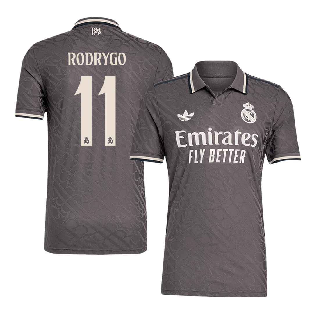 Player Version RODRYGO #11 Real Madrid Third Away Soccer Jersey 2024/25 Top Dresy Shop