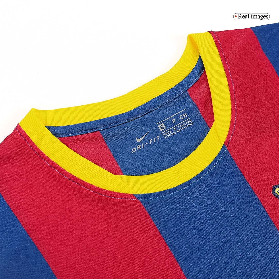 Retro PUYOL #5 2010/11 Barcelona Home Soccer Jersey Top Dresy Shop