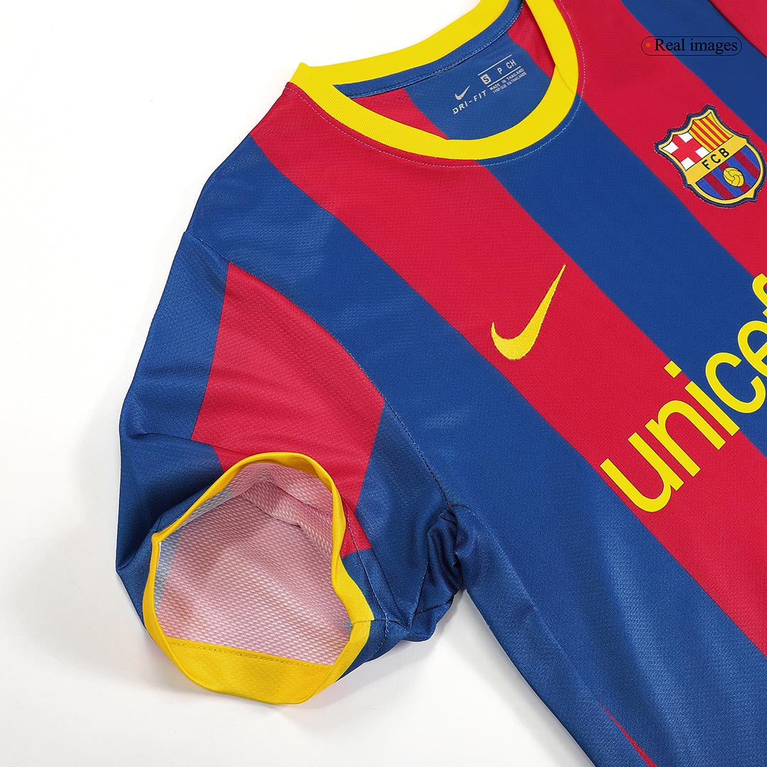 Retro PUYOL #5 2010/11 Barcelona Home Soccer Jersey Top Dresy Shop