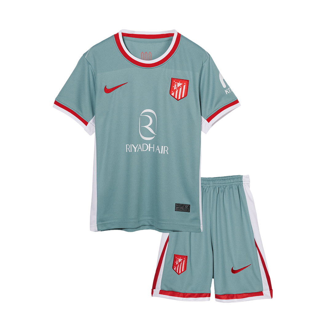 Kid's Atletico Madrid Away Soccer Jersey Kit(Jersey+Shorts) 2024/25 Top Dresy Shop