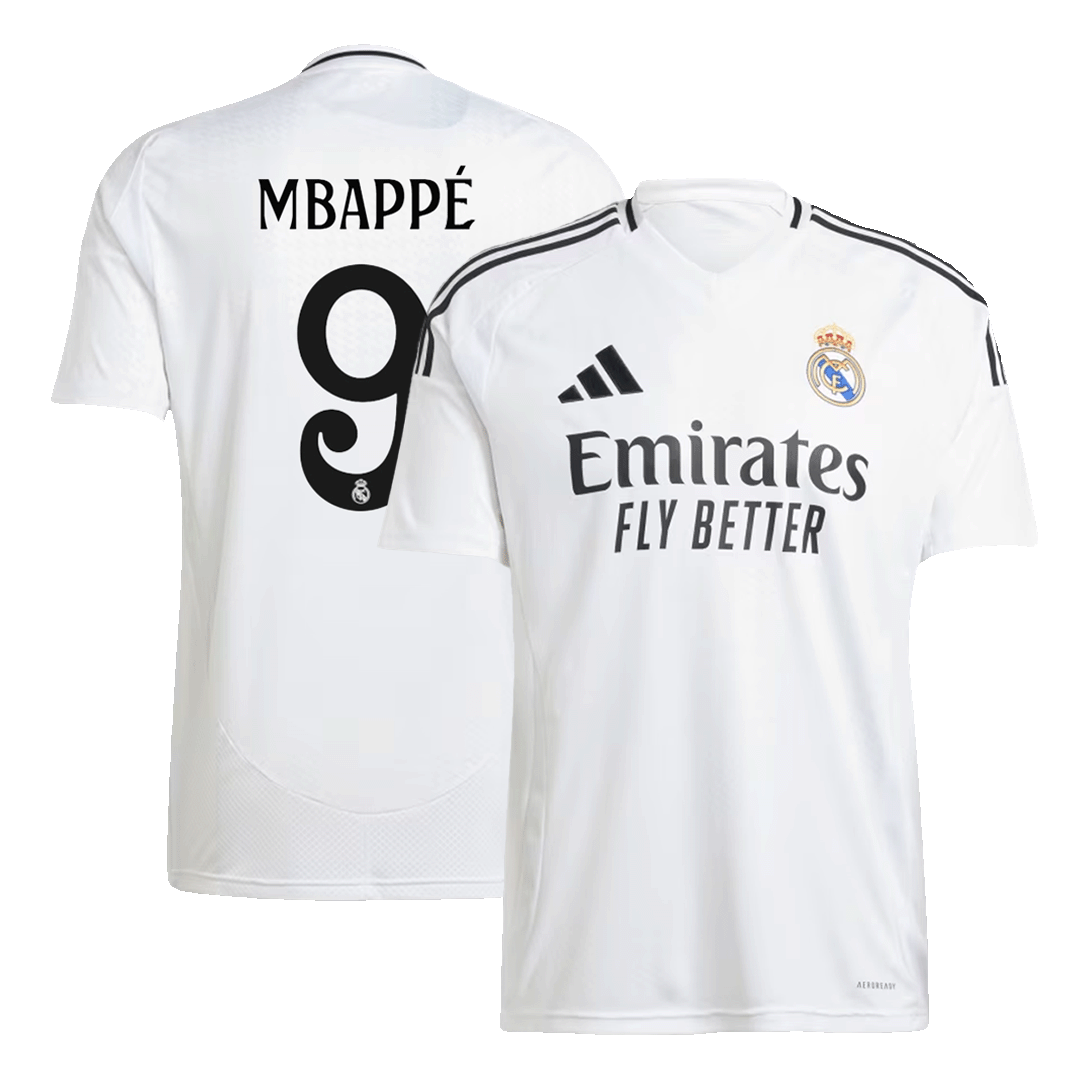 MBAPP? #9 Real Madrid Home Soccer Jersey 2024/25 Top Dresy Shop