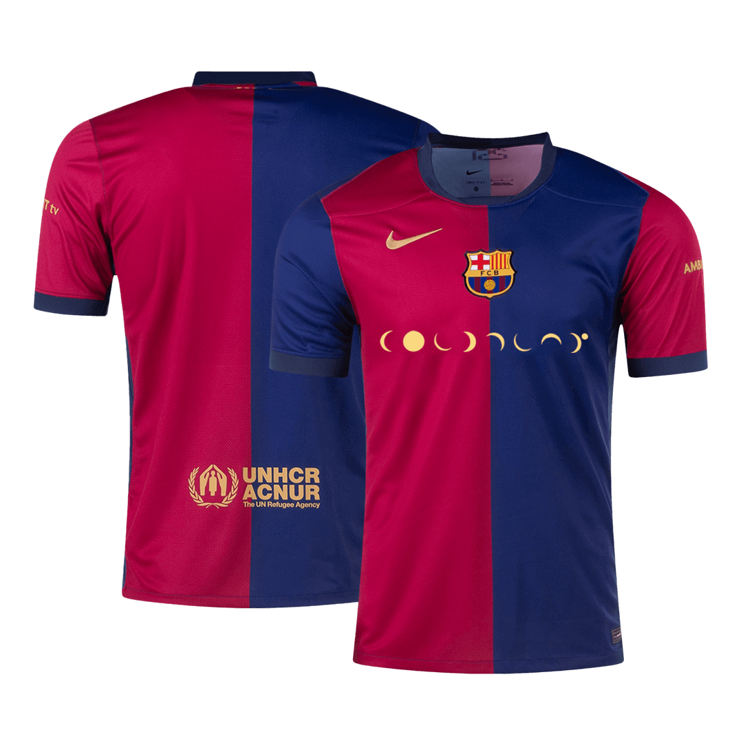 Barcelona Home Soccer Jersey 2024/25 - COLDPLAY Top Dresy Shop