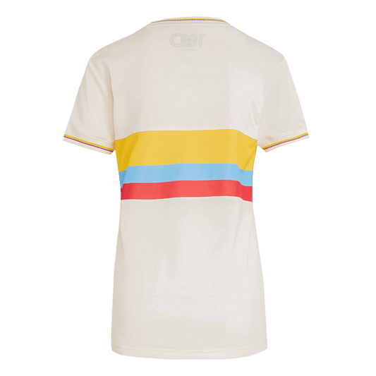 Women's Colombia Soccer Jersey 2024 - 100th Anniversary Top Dresy Shop