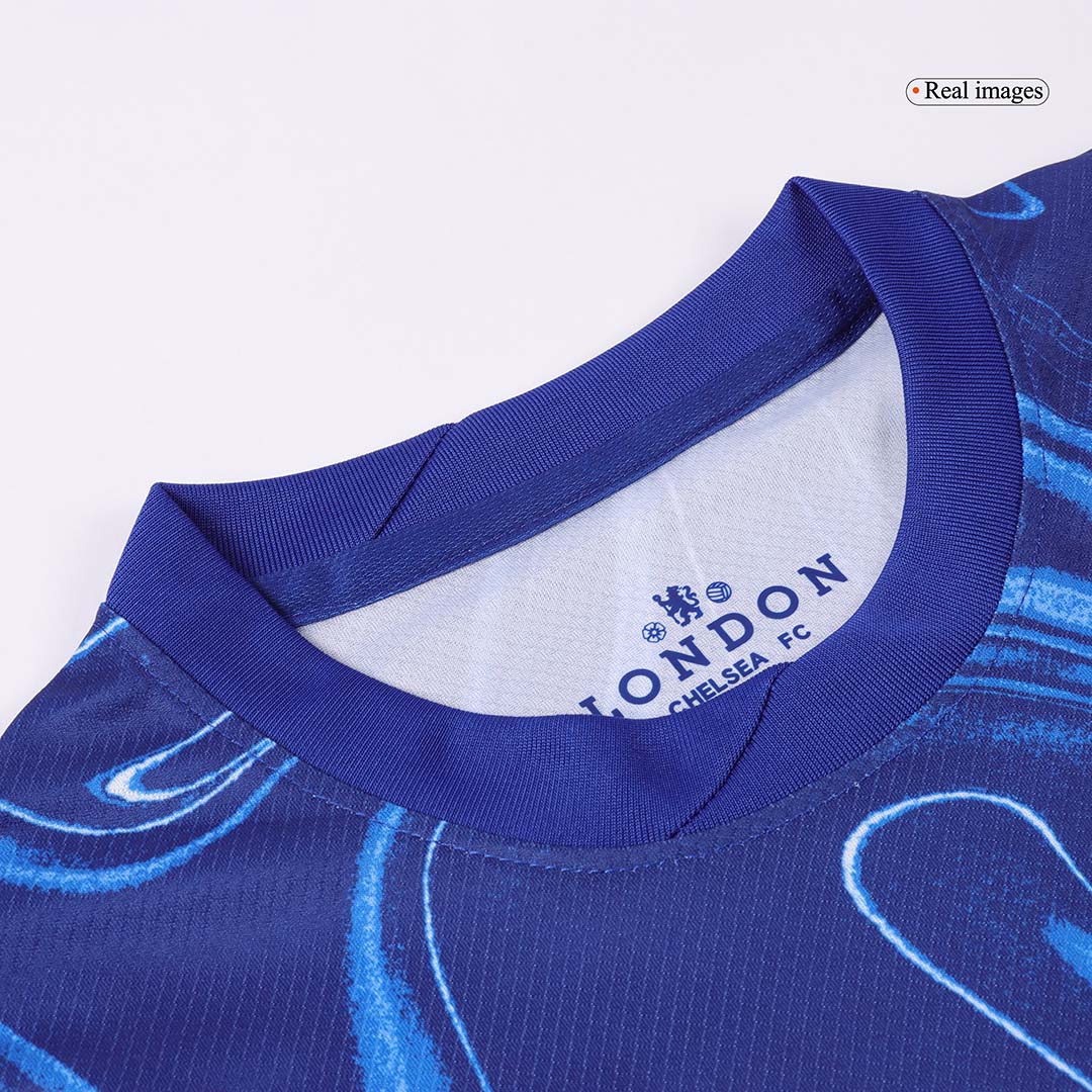 Kid's Chelsea Home Soccer Jersey Kit(Jersey+Shorts) 2024/25 Top Soccer Jerseys Store