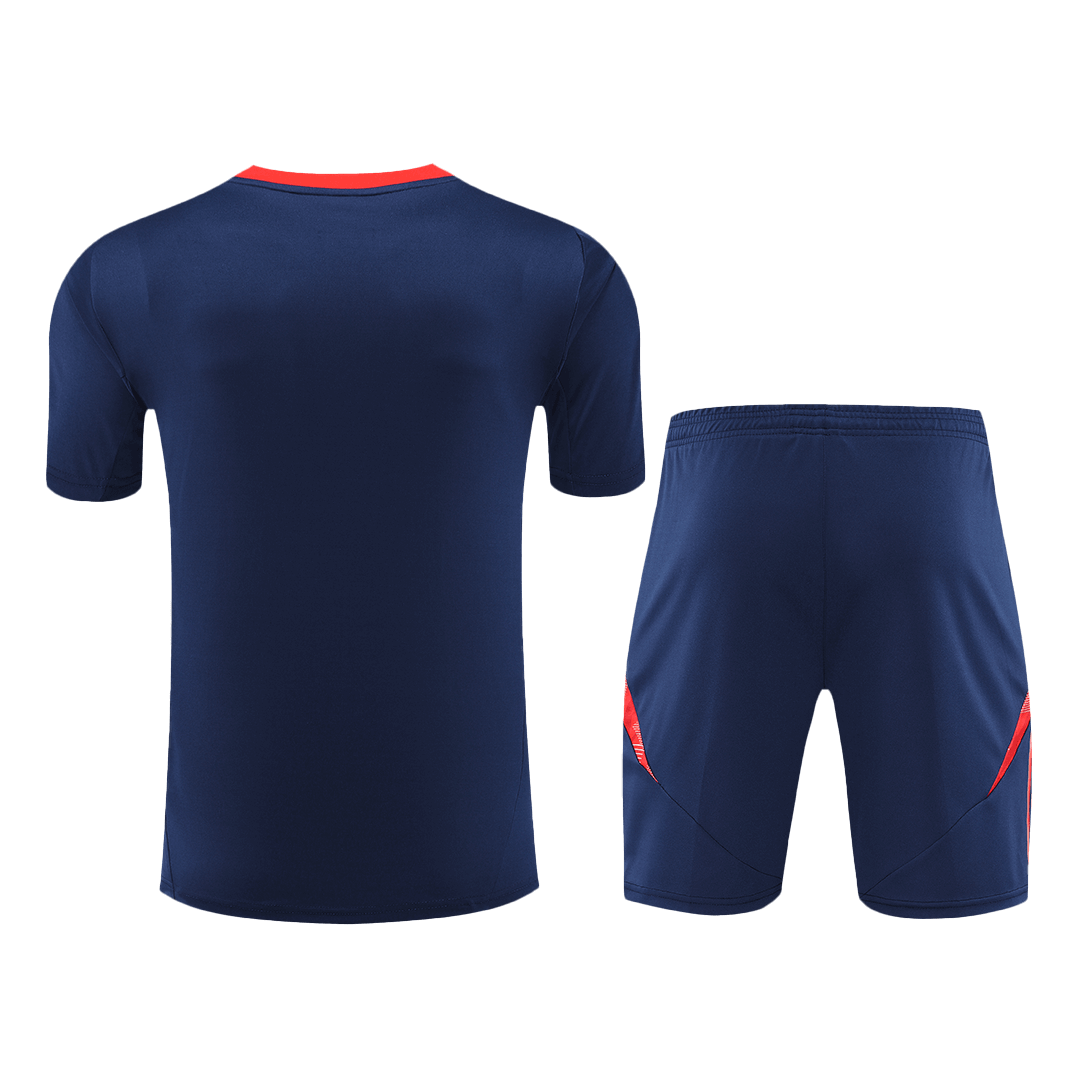 Manchester United Pre-Match Soccer Jersey Kit(Jersey+Shorts) 2024/25 Top Soccer Jerseys Store