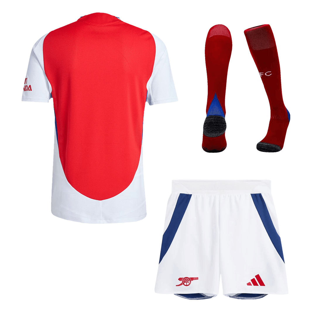 Player Version Arsenal Home Soccer Jersey Kit(Jersey+Shorts+Socks) 2024/25 Top Soccer Jerseys Store