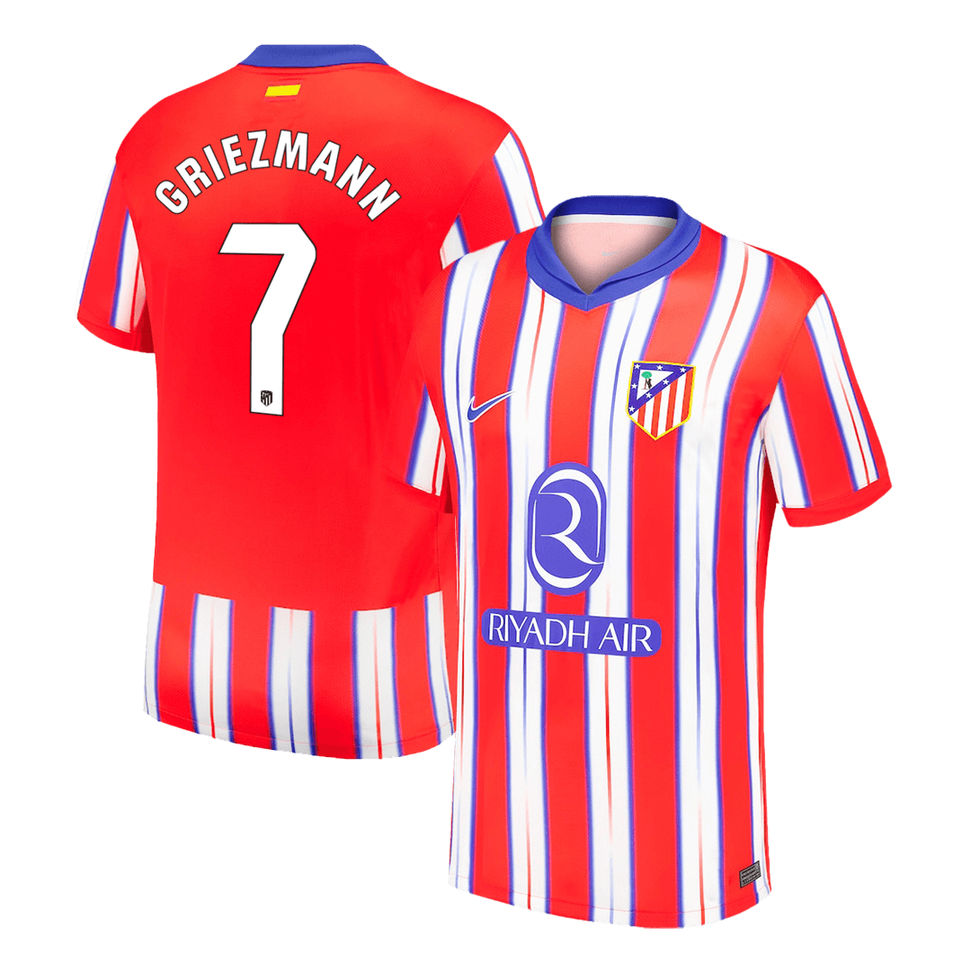 GRIEZMANN #7 Atletico Madrid Home Soccer Jersey 2024/25 Top Dresy Shop