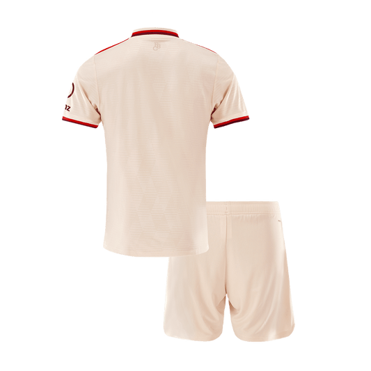 Kid's Bayern Munich Third Away Soccer Jersey Kit(Jersey+Shorts) 2024/25 - UCL Top Dresy Shop