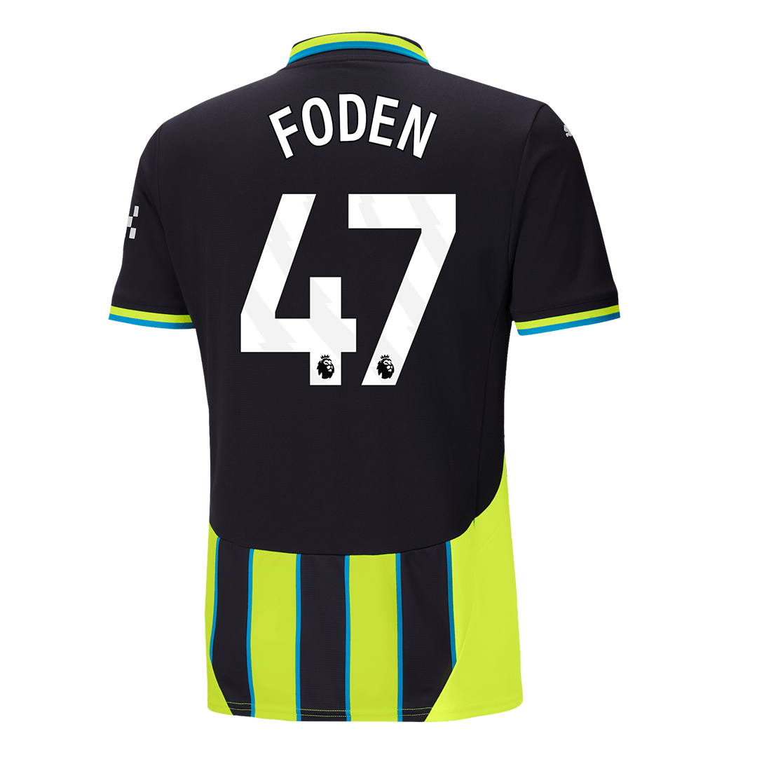 FODEN #47 Manchester City Away Soccer Jersey 2024/25 Top Dresy Shop
