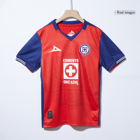 Kid's Cruz Azul Third Away Soccer Jersey Kit(Jersey+Shorts) 2024/25 Top Dresy Shop