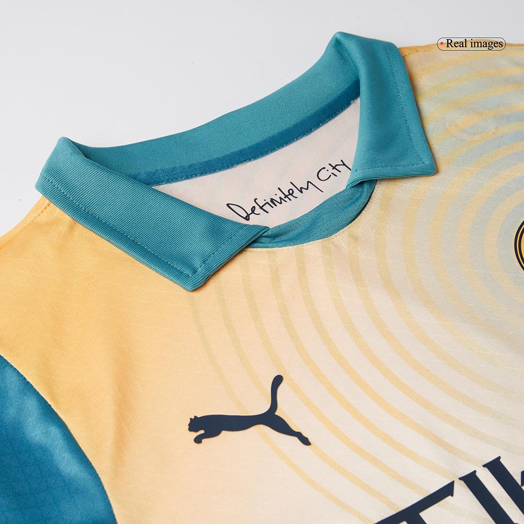 Player Version FODEN #47 Manchester City Fourth Away Soccer Jersey 2024/25 - Definitely City Top Dresy Shop