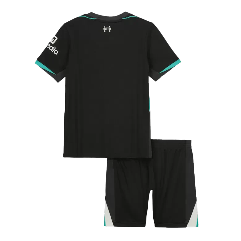 Kid's Liverpool Away Soccer Jersey Kit(Jersey+Shorts) 2024/25 Go Game Wear