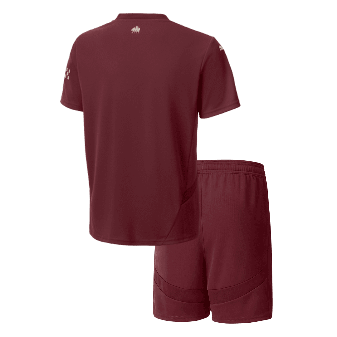 Kid's Manchester City Third Away Soccer Jersey Kit(Jersey+Shorts) 2024/25 Top Soccer Jerseys Store