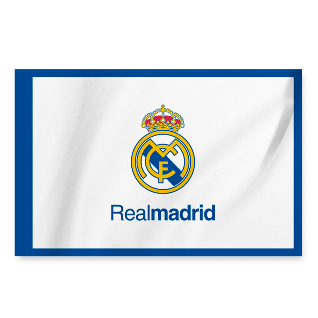 Real Madrid Team Flag White Top Dresy Shop