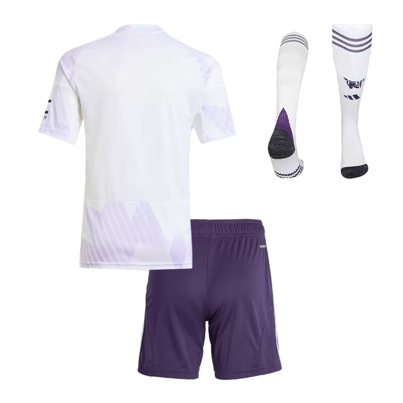 Kid's Manchester United Away Soccer Jersey Kit(Jersey+Shorts+Socks) 2025/26