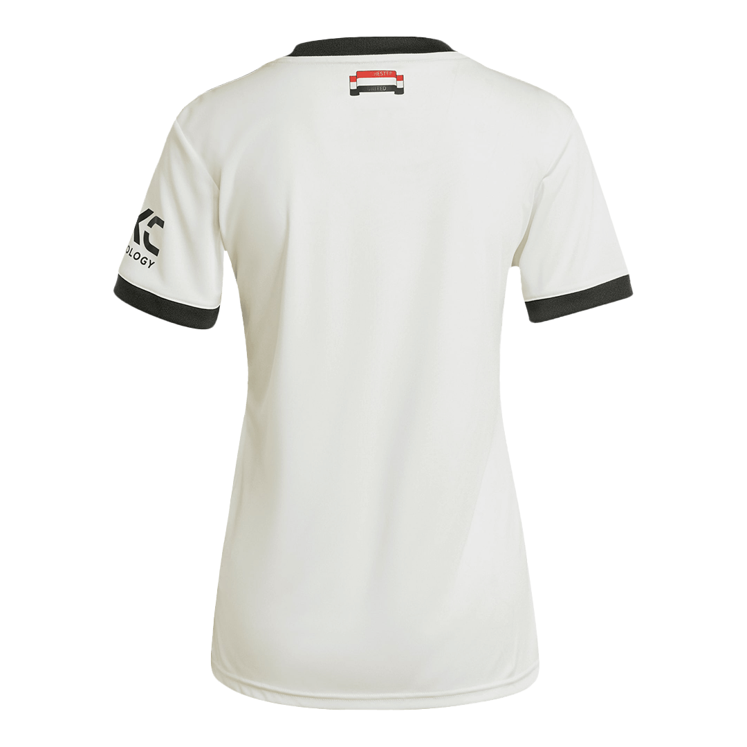 Women's Manchester United Third Away Soccer Jersey 2024/25 Top Soccer Jerseys Store