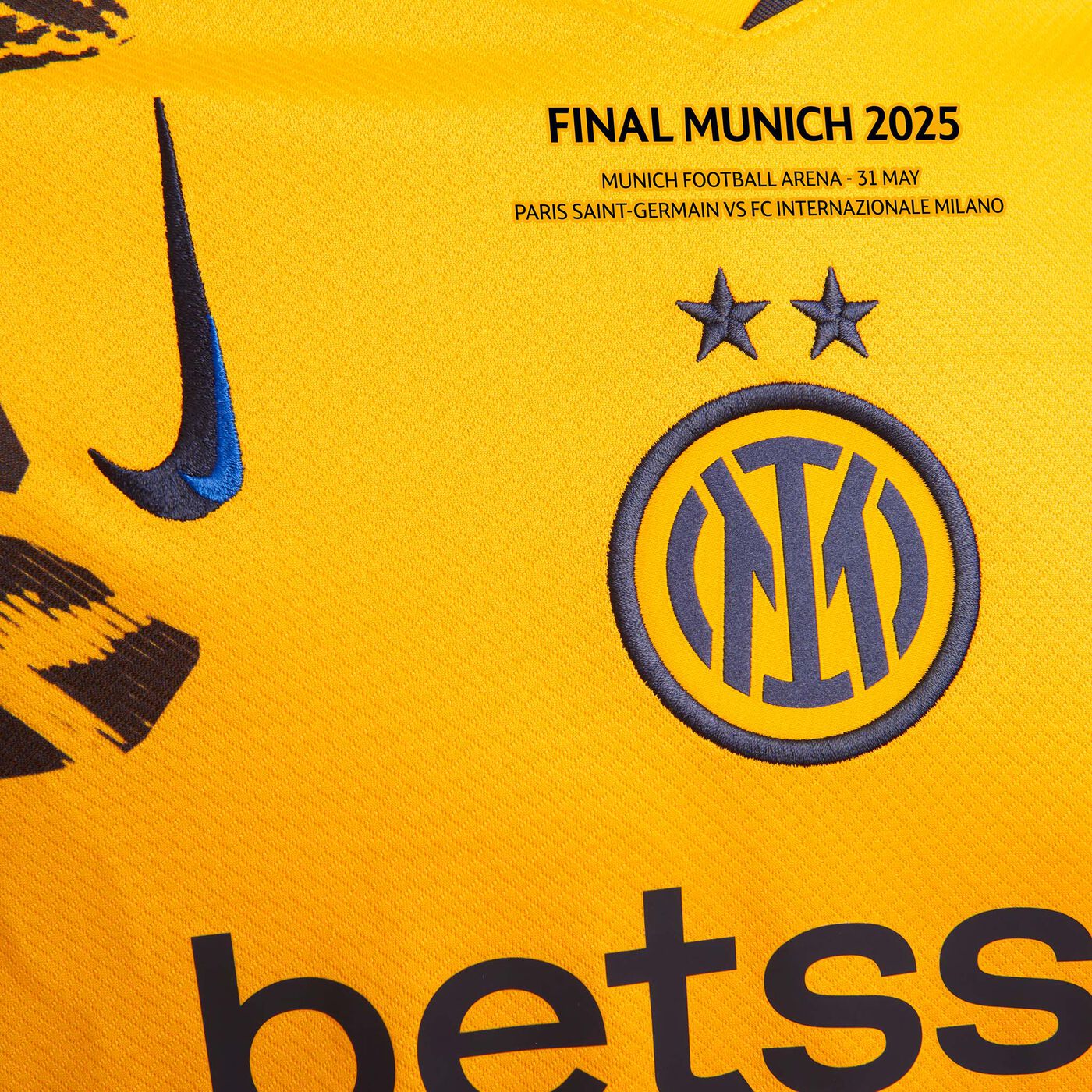 Player Version Inter Milan Third Soccer Jersey 2024/25 – UCL Final Go Game Wear