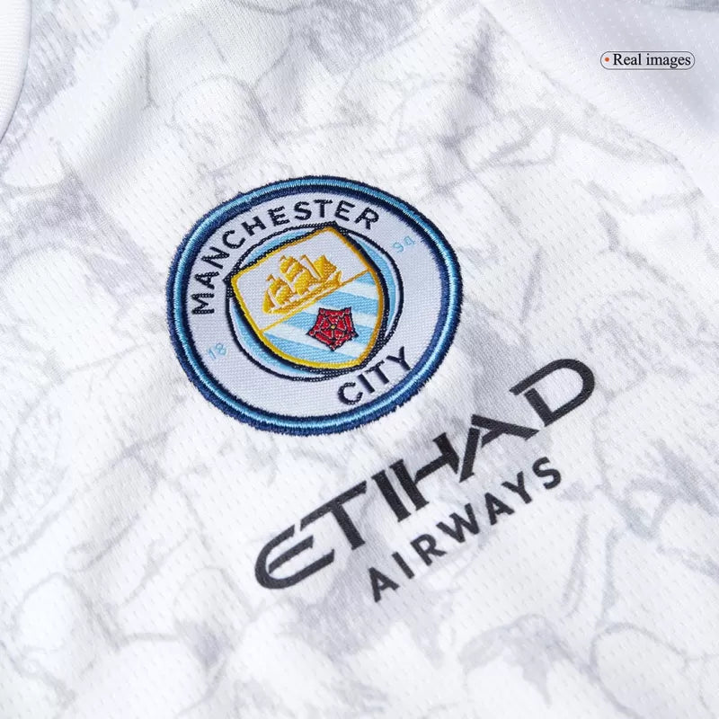 Kid's Manchester City KidSuper Soccer Jersey Kit(Jersey+Shorts) 2025/26