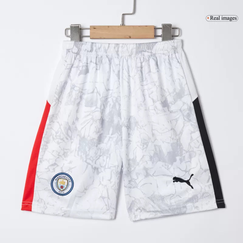 Kid's Manchester City KidSuper Soccer Jersey Kit(Jersey+Shorts) 2025/26