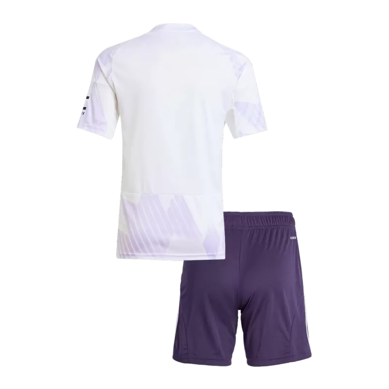 Kid's Manchester United Away Soccer Jersey Kit(Jersey+Shorts) 2025/26