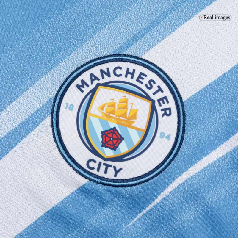 Manchester City Home Jersey Kit (Jersey+Shorts) 2025/26