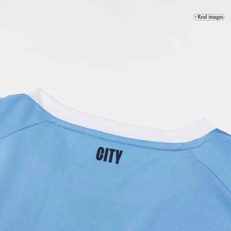 Manchester City Home Jersey Kit (Jersey+Shorts+Socks) 2025/26