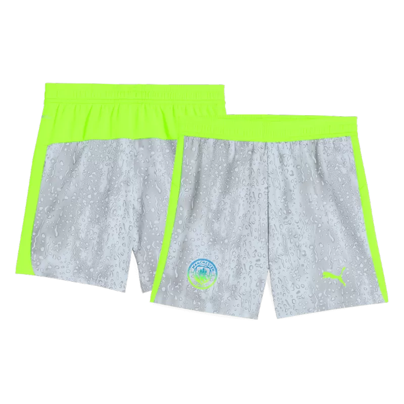 Manchester City Third Away Jersey Kit (Jersey+Shorts) 2025/26