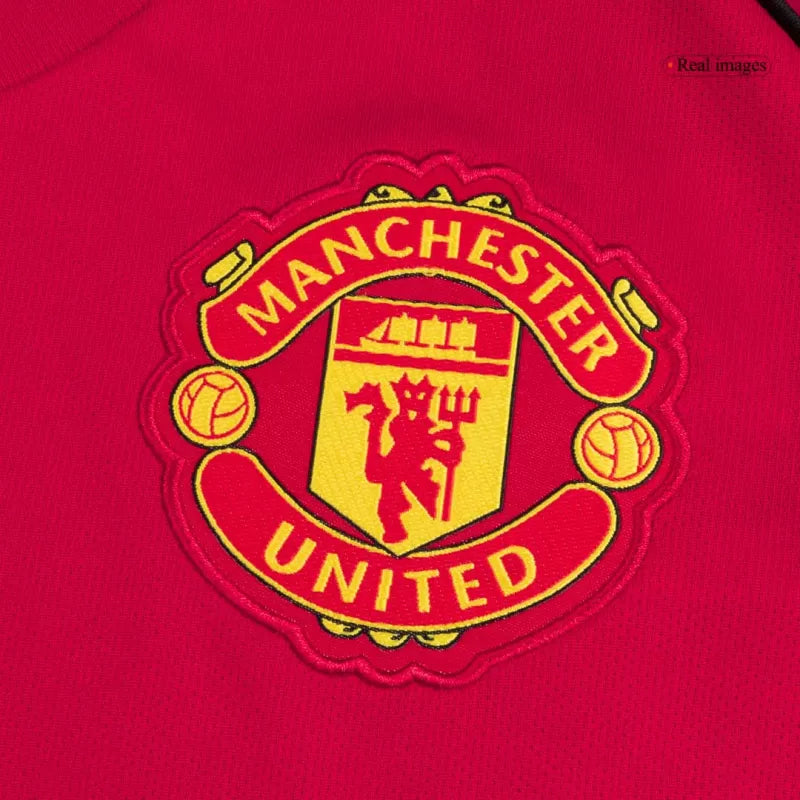 Manchester United Home Soccer Jersey Kit(Jersey+Shorts+Socks) 2025/26