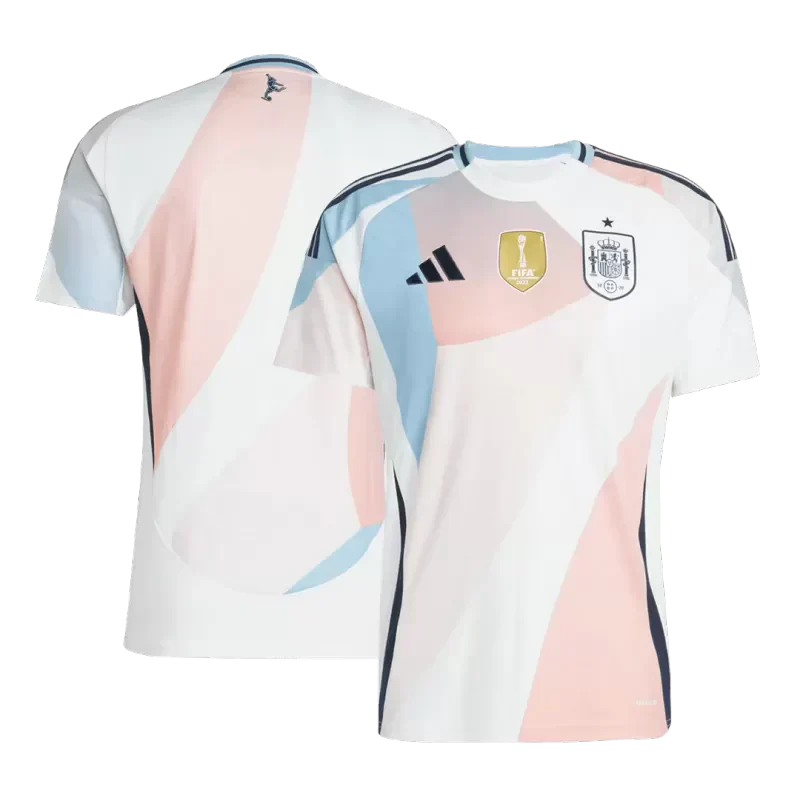Spain Away Soccer Jersey 2025 Women's Euro Go Game Wear