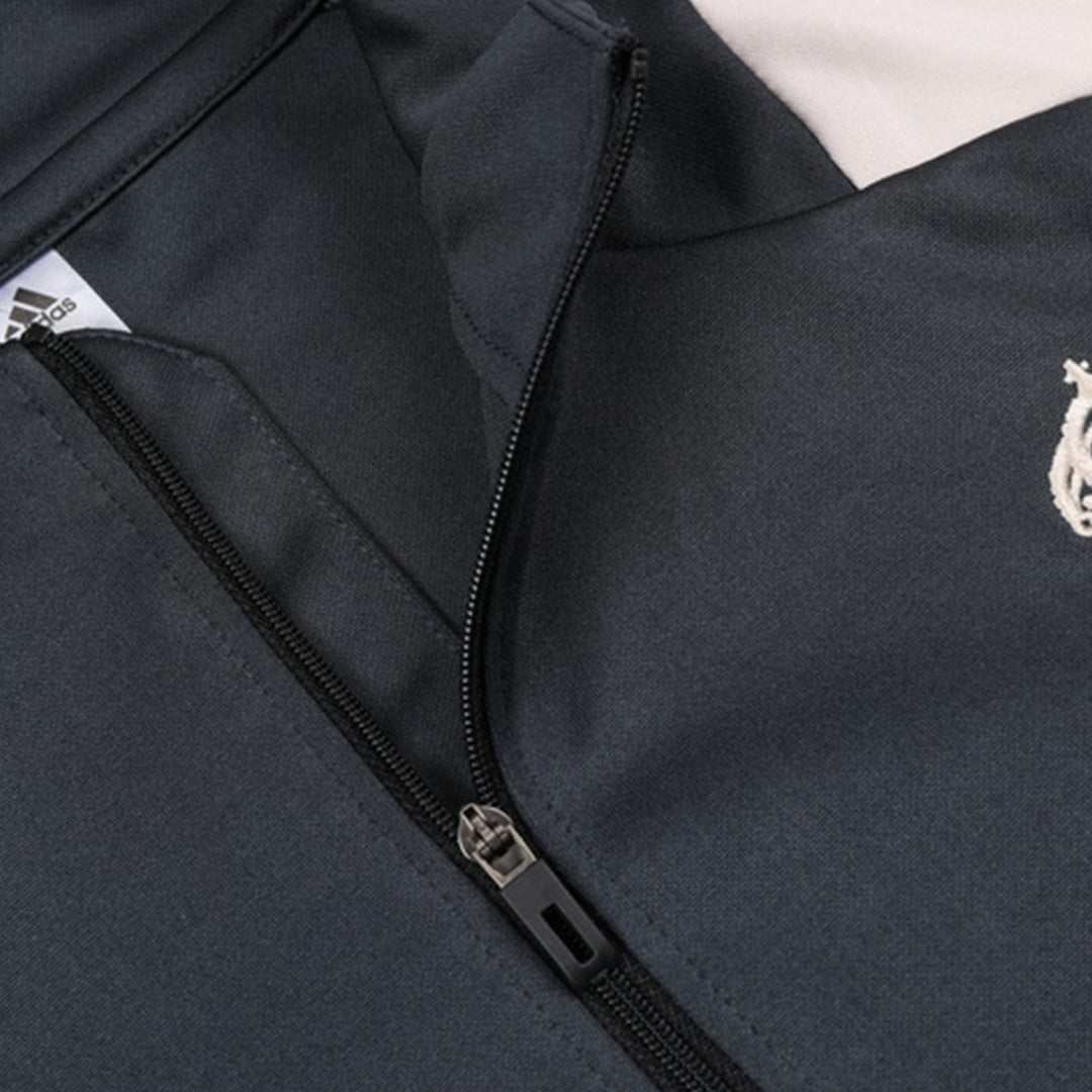 Real Madrid Zipper Sweatshirt Kit(Top+Pants) 2024/25 Top Dresy Shop