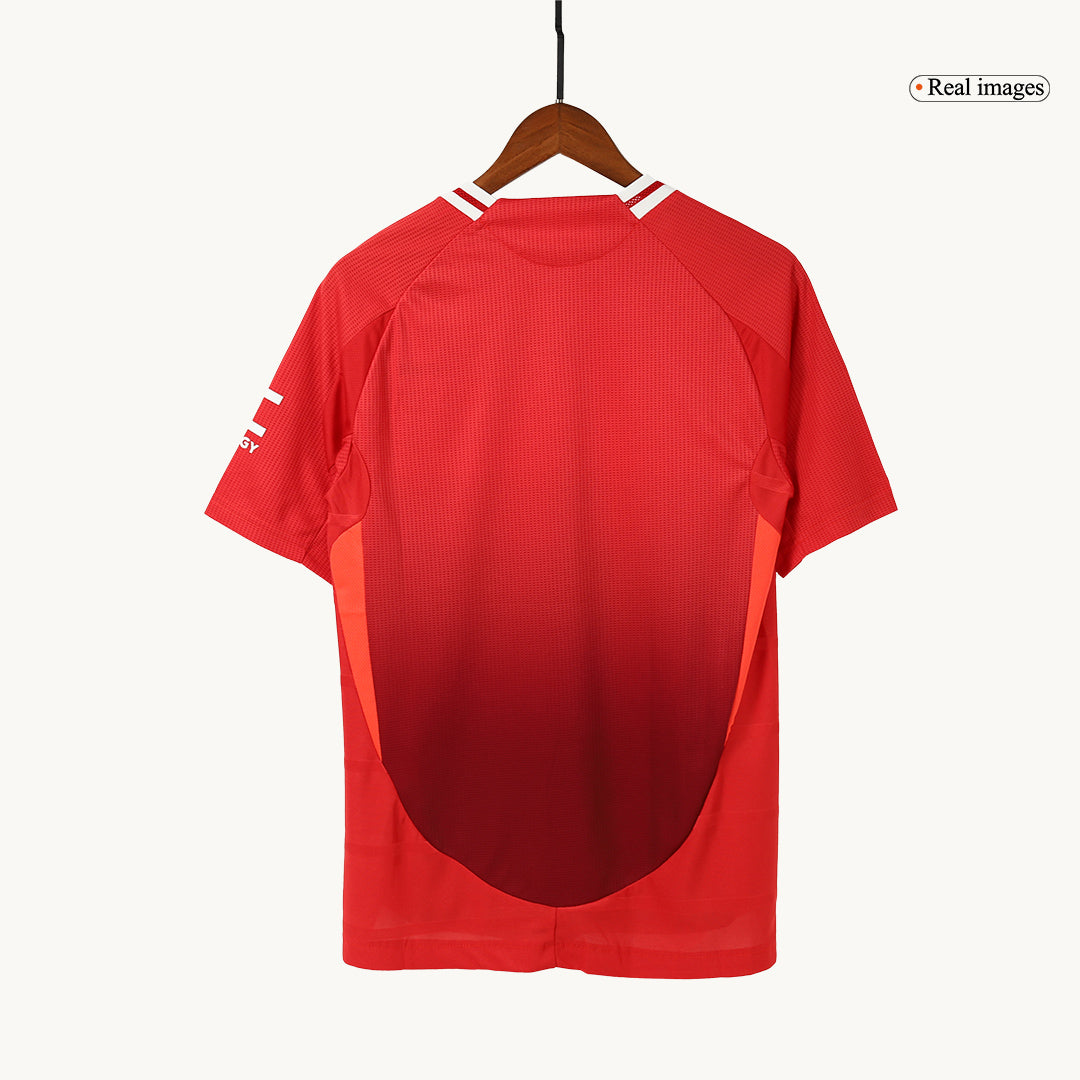 Player Version Manchester United Home Soccer Jersey Kit(Jersey+Shorts+Socks) 2024/25 Top Soccer Jerseys Store