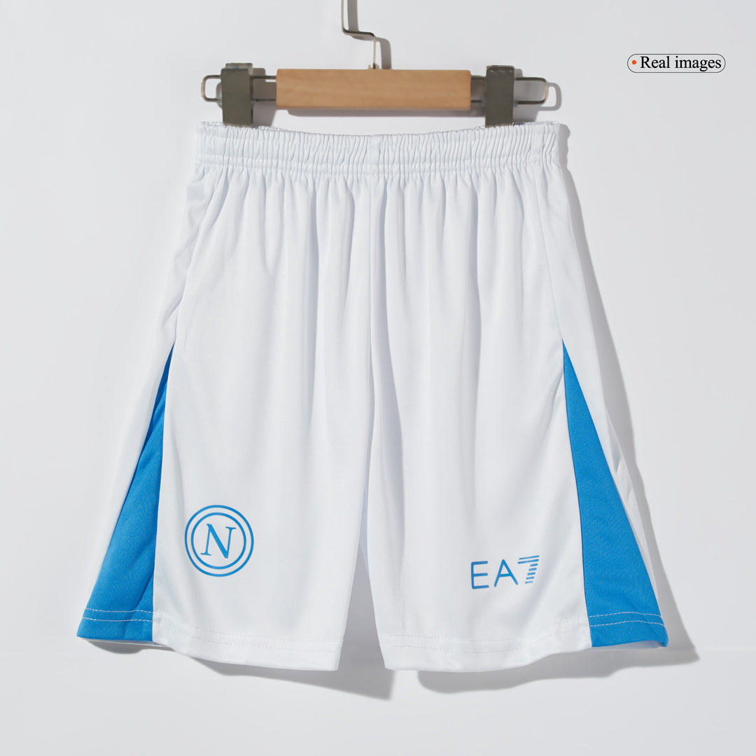 Kid's Napoli Home Soccer Jersey Kit(Jersey+Shorts) 2024/25 Top Dresy Shop