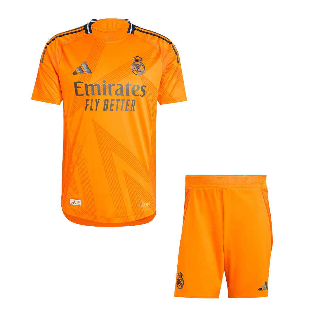 Player Version Real Madrid Away Soccer Jersey Kit(Jersey+Shorts) 2024/25 Top Dresy Shop