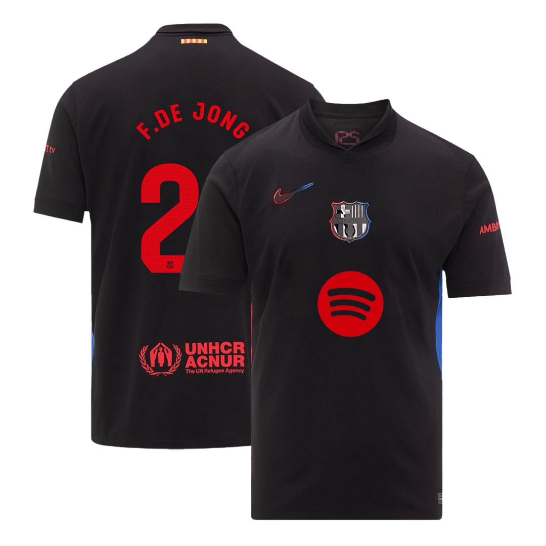F.DE JONG #21 Barcelona Away Soccer Jersey 2024/25 Top Dresy Shop