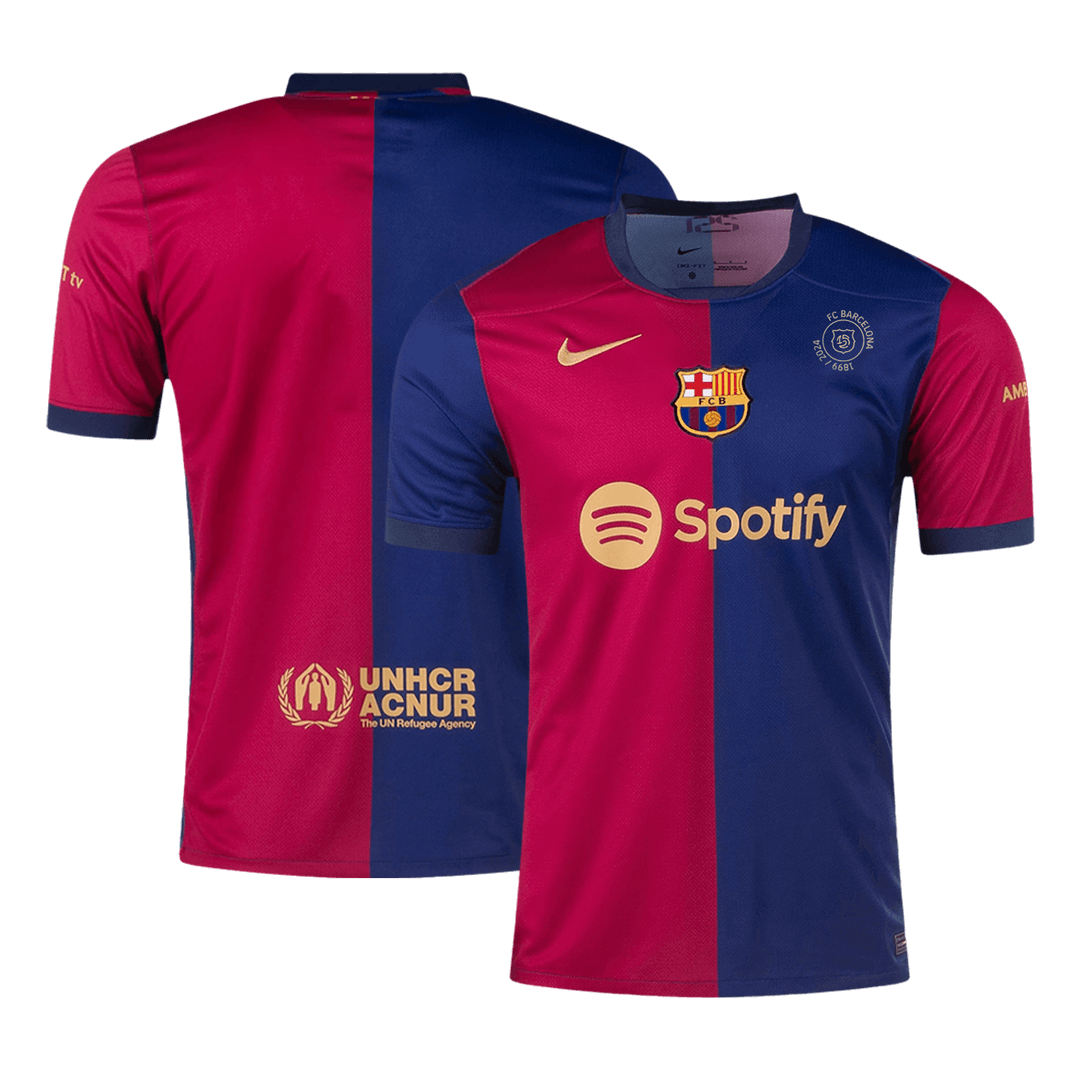 Barcelona Home Soccer Jersey 2024/25- 125th Anniversary Top Dresy Shop