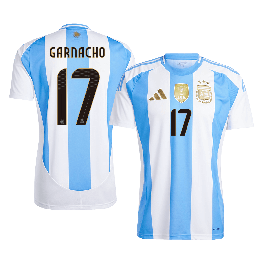 GARNACHO #17 Argentina Home Soccer Jersey 2024 Top Dresy Shop