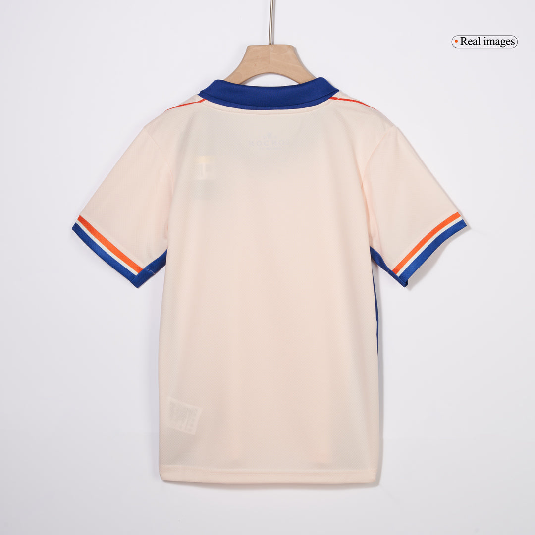 Kid's Chelsea Away Soccer Jersey Kit(Jersey+Shorts) 2024/25 Top Dresy Shop