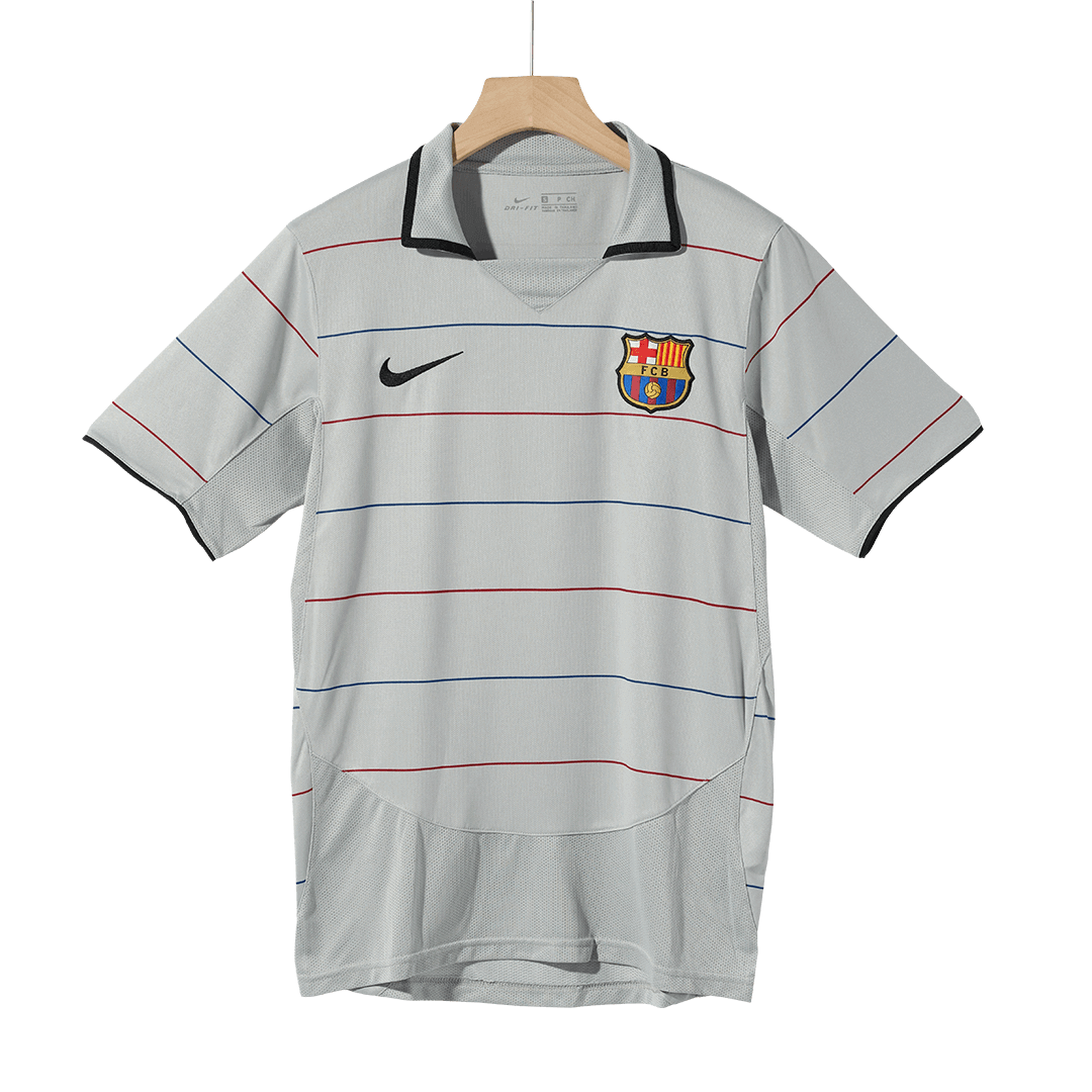 Retro 2003/04 Barcelona Away Soccer Jersey Top Dresy Shop