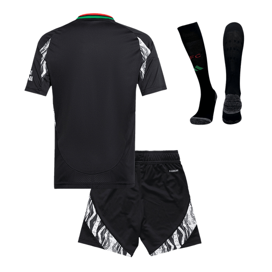 Kid's Arsenal Away Soccer Jersey Kit(Jersey+Shorts+Socks) 2024/25 Top Dresy Shop