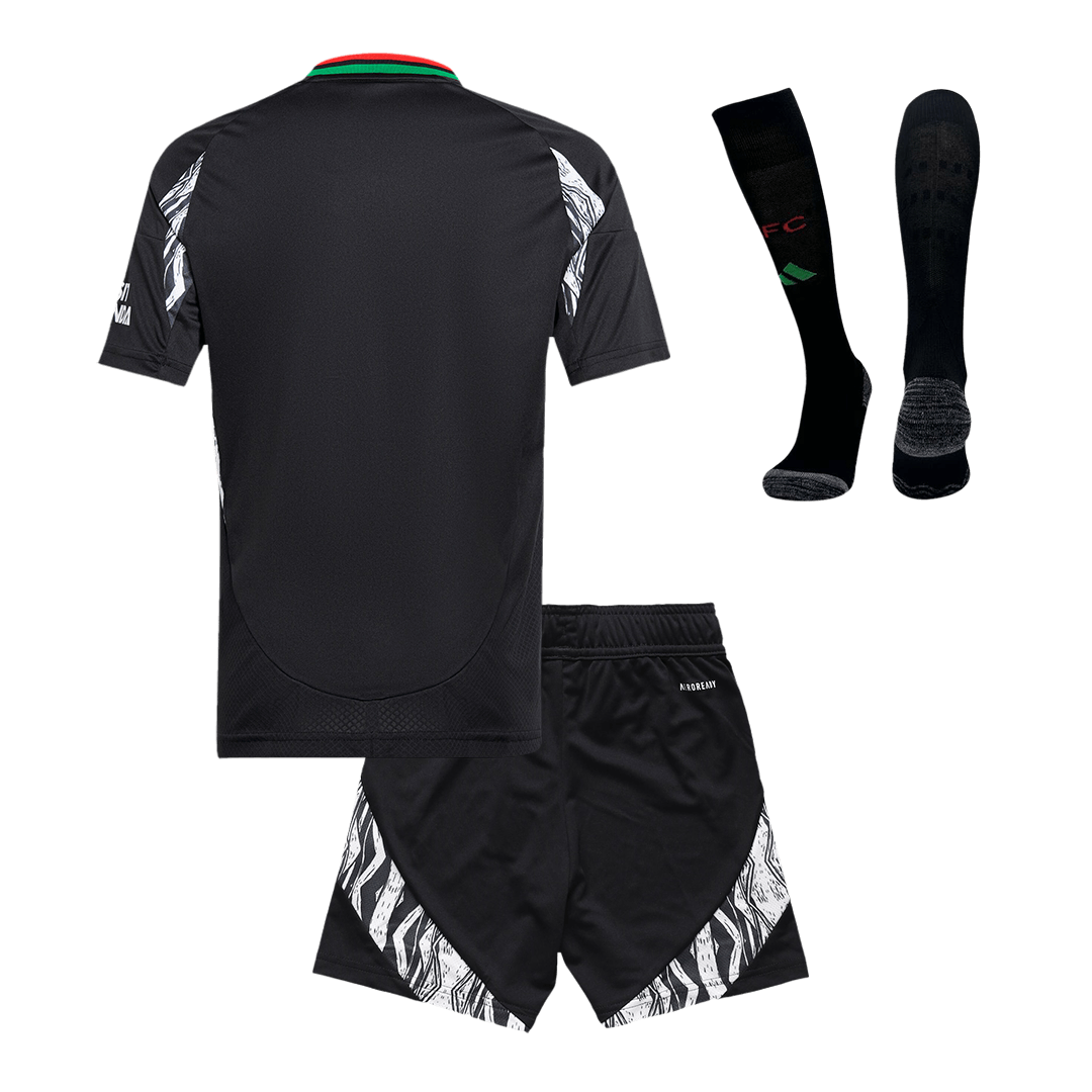 Kid's Arsenal Away Soccer Jersey Kit(Jersey+Shorts+Socks) 2024/25 Top Soccer Jerseys Store