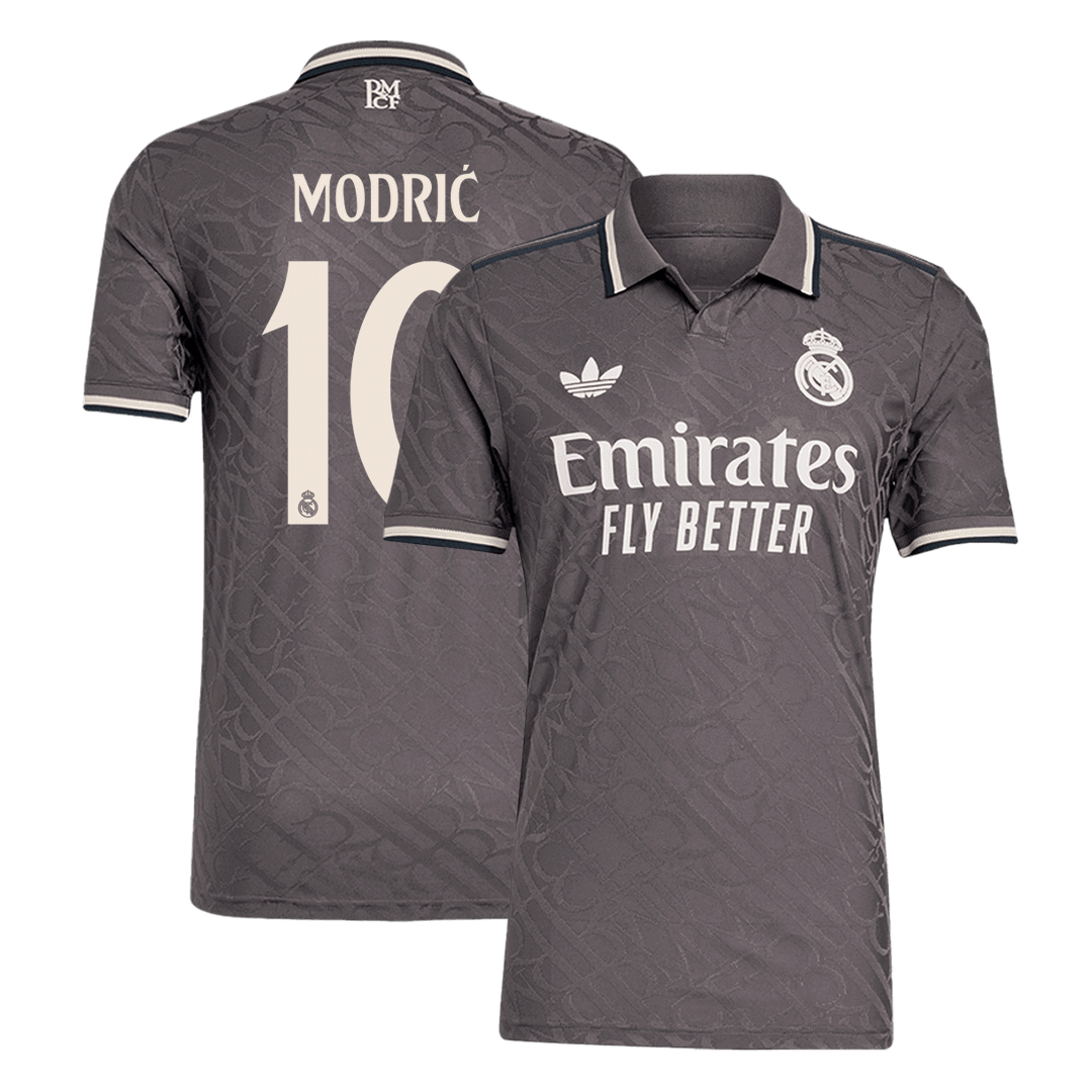 Player Version MODRI? #10 Real Madrid Third Away Soccer Jersey 2024/25 Top Dresy Shop