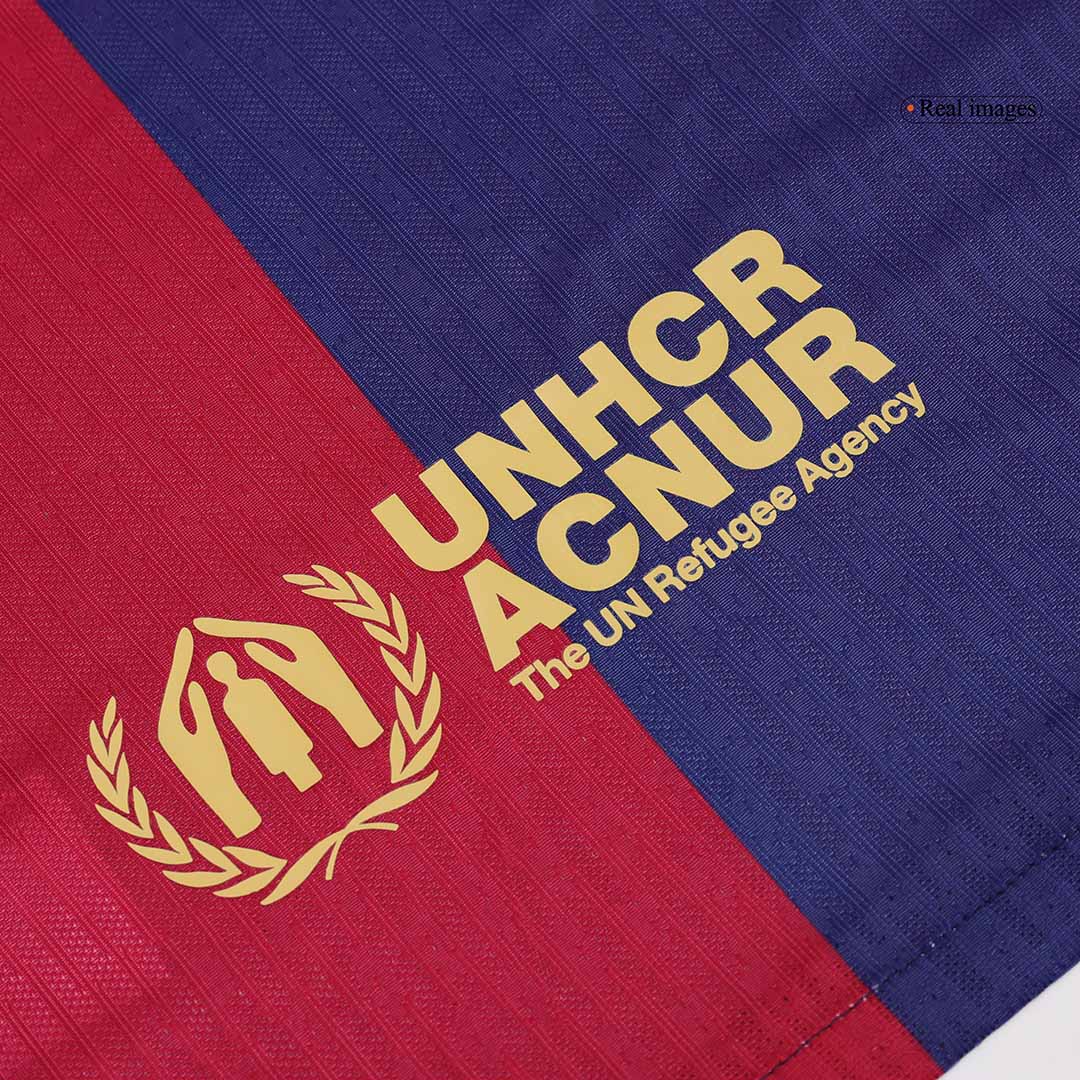 Player Version Barcelona Home Soccer Jersey 2024/25 - 125th Anniversary Top Dresy Shop