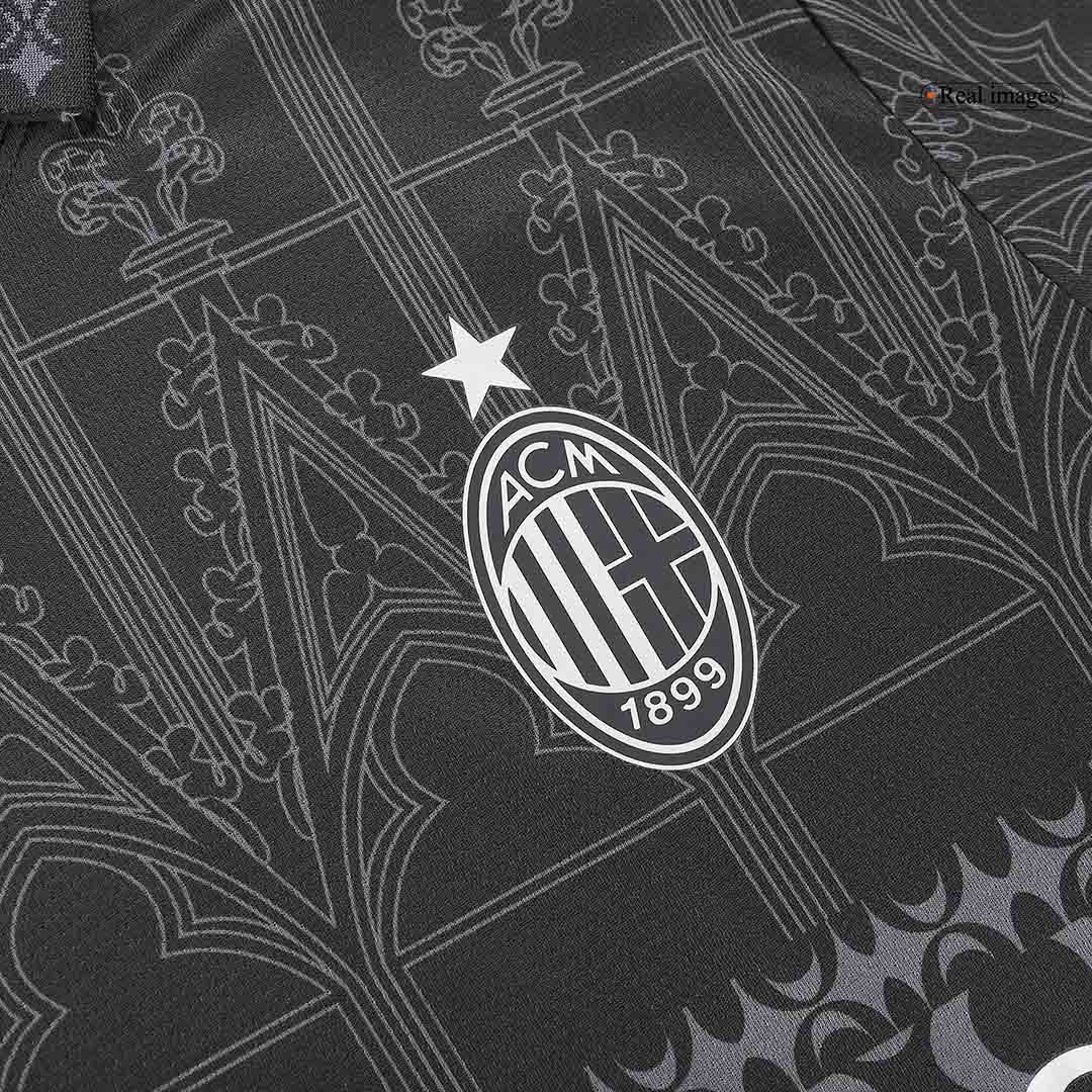 AC Milan X Pleasures Fourth Away Soccer Jersey 2023/24 Top Dresy Shop