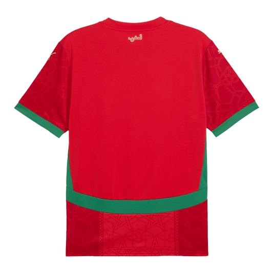Morocco Home Soccer Jersey 2024/25 Top Dresy Shop