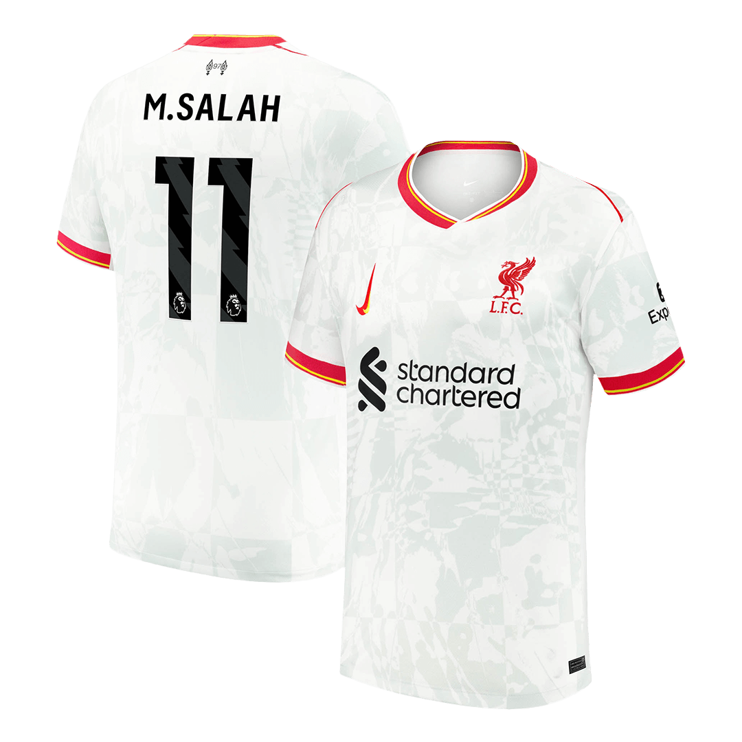 M.SALAH #11 Liverpool Third Away Soccer Jersey 2024/25 Top Soccer Jerseys Store